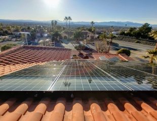 solar panels and lightning protection